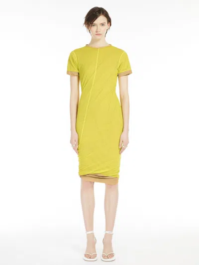 Max Mara Reversible Dress In Beige