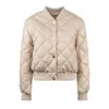 MAX MARA MAX MARA REVERSIBLE DRIP-PROOF CANVAS BOMBER JACKET