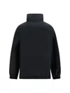 Max Mara Reversible Padded Bomber Jacket In Black
