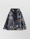 Max Mara Parka Reversibile In Tela Antigoccia