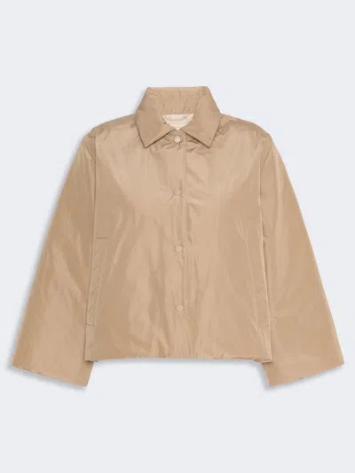 Max Mara Reversible Water-repellent Taffeta Padded Jacket In Multi