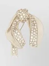 Max Mara Rhinestone Bow Pin Accessory In Neutral