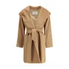 Max Mara Rialto Coat In Neutral