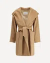 Max Mara Rialto Coat In Neutral