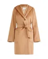 Max Mara Maxmara Teddy Bear Icon Coat Camel In Nude