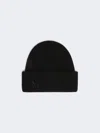 Max Mara Rib-knit Cashmere Beanie Hat In Black