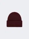 Max Mara Rib-knit Cashmere Beanie Hat In Purple