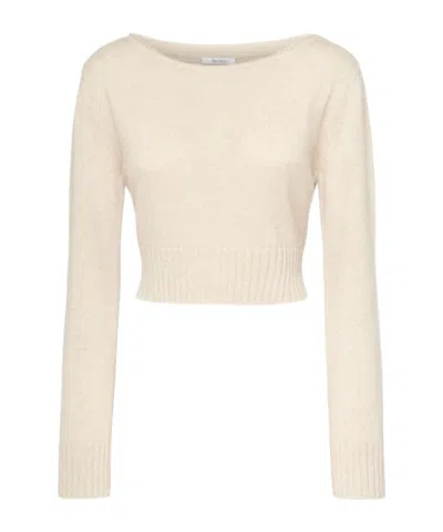 Max Mara Rib Knitted Short Sweater