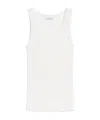 Max Mara Knitted Tank Top In White