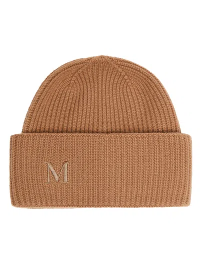 MAX MARA MAX MARA RIBBED CASHMERE HAT