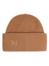 Max Mara Ribbed Cashmere Blouse Accessories In Brown