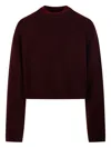 Max Mara Long-sleeved Sweater In Red