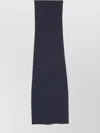 Max Mara Ribbed Detail High-waisted Long Skirt In Blue