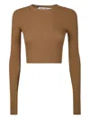 Max Mara Arcella123 Basic Sweater In Brown