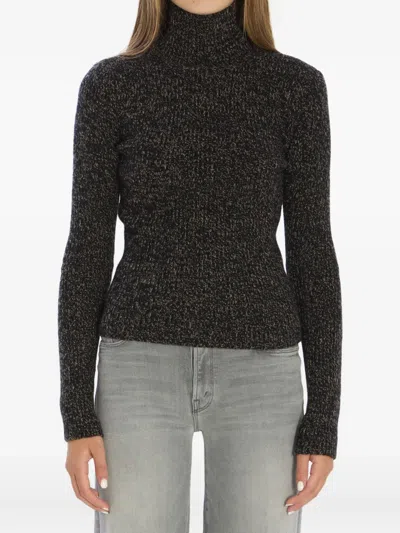 MAX MARA RIBBED HIGH-NECK SWEATER