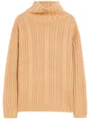Max Mara Vitalba Wool And Cashmere Sweater In Brown