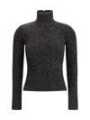 Max Mara Wool And Cashmere-blend Turtleneck Sweater In Black
