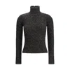 Max Mara Wool And Cashmere-blend Turtleneck Sweater In Gray