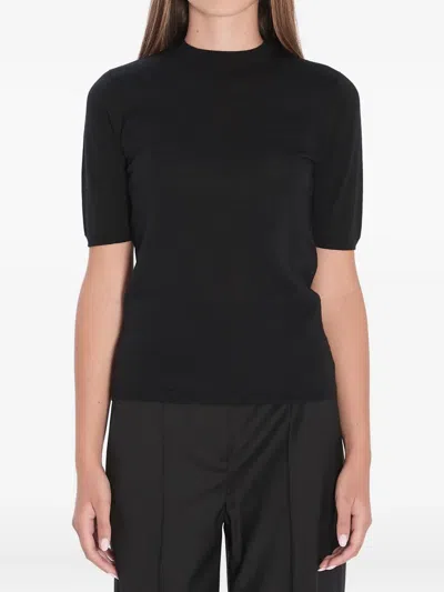 MAX MARA RIBBED WOOL T-SHIRT