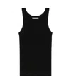 Max Mara Eliadi Ribbed Wool Top In Black