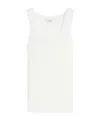 Max Mara Knitted Tank Top In White