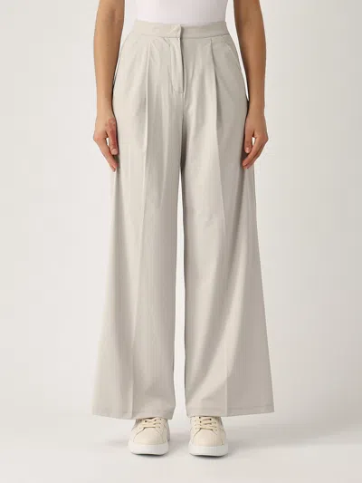 Max Mara Ribes Trousers In Mastice