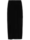 Max Mara Ridente Maxi Skirt Black