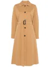 Max Mara Flowing Silk Trousers In Brown