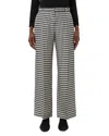 Max Mara Flared Printed Silk Trousers In Gray