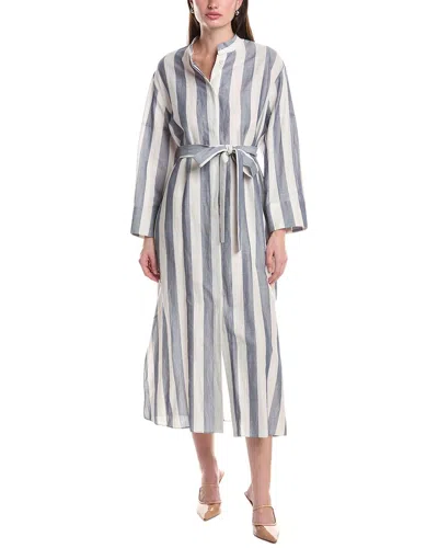 Max Mara Rima Maxi Dress In Animal Print