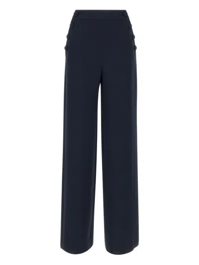 Max Mara Rina Trousers In Blue