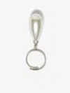 Max Mara Ring With Mobile Bead In Silver