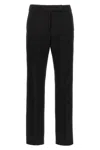 Max Mara Nepeta Stretch Virgin Wool Flare Leg Ankle Trousers