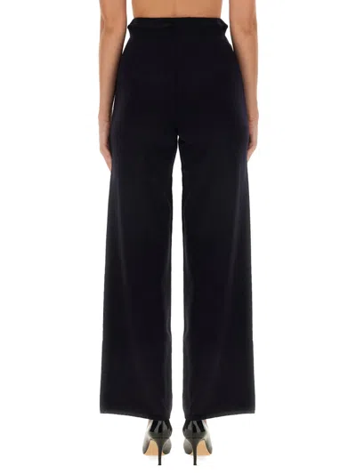 Max Mara Rino Trousers In Blue