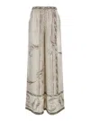 Max Mara Rive Trousers In Beige