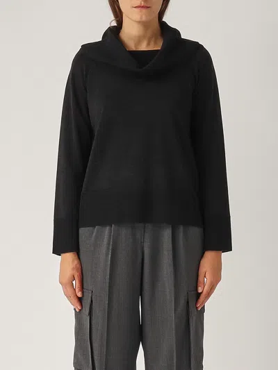 Max Mara Rivetto Sweater In Antracite