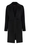 Max Mara Manuela Icon Coat Jackets And Coats Black In Multi