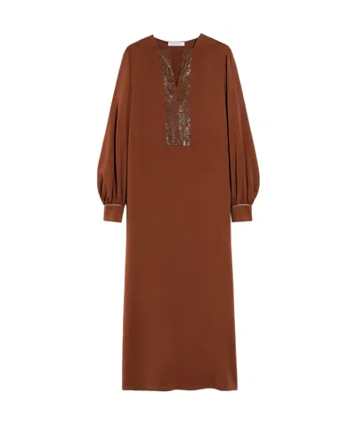 MAX MARA SILK TUNIC DRESS