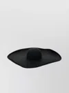 Max Mara Robert Textile Paper Hat In Black