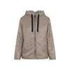 Max Mara Roccia Greenh Jacket With Adjustable Hood