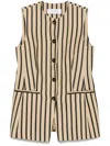 Max Mara Women's Rodeo Sleeveless Blazer Arena | Size 46 | 2511281012600004 In Brown