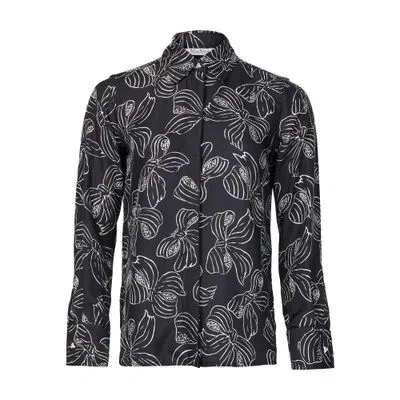 Max Mara Rodesia Long Sleeved Shirt In Black