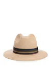 Max Mara Rodesia Panama Hat In Neutral