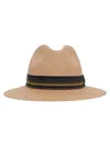 Max Mara Rodesia Straw Panama Hat In Neutral
