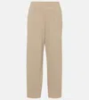 Max Mara Weite High-rise-hose Rolanda In Beige
