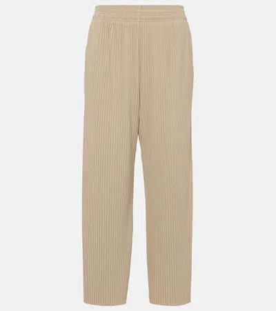 Max Mara Weite High-rise-hose Rolanda In Beige