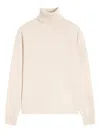 Max Mara Roll-neck Sweater In Neutral
