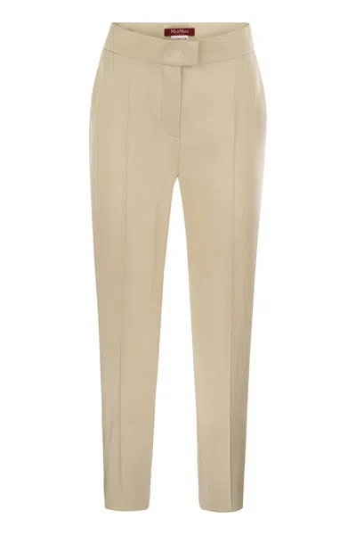 MAX MARA MAX MARA ROMAGNA - VISCOSE BLEND TROUSERS