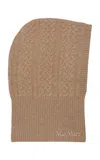 Max Mara Romana Cashmere Hat In Neutral