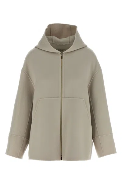 Max Mara 'romina' Hoodie In Gray